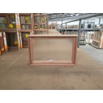 Timber Awning Window 597mm H x 915mm W (Obscure) 